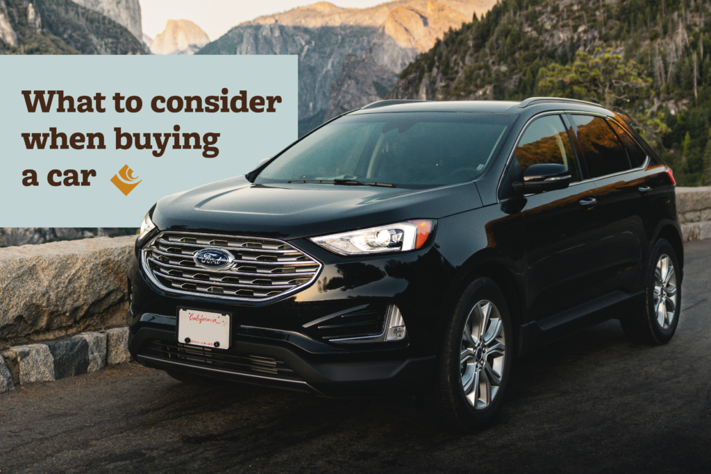 What to Consider before Buying a Car