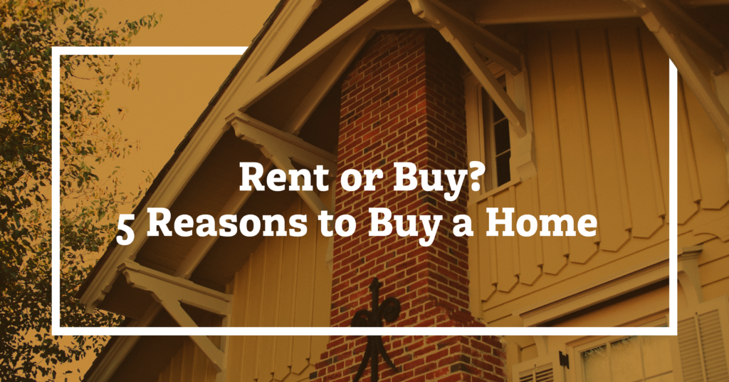 Five Reasons to Buy Home