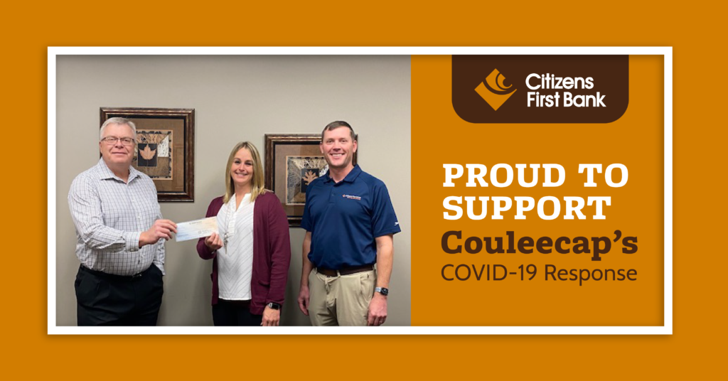 Proud to Support Coulee Cap