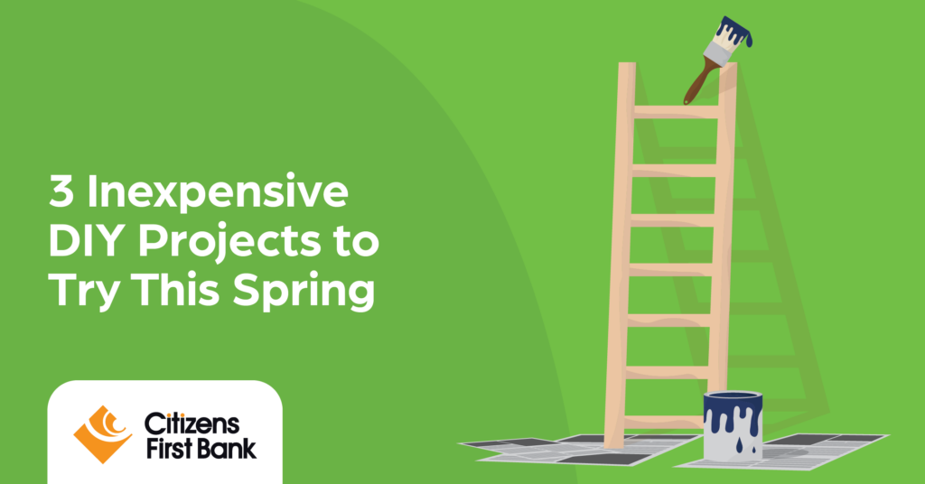 Inexpensive DIY Projects to Try this Spring